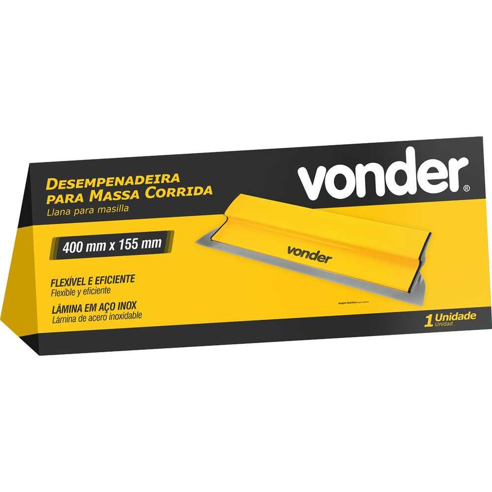 Desempenadeira para massa corrida 40 cm VONDER