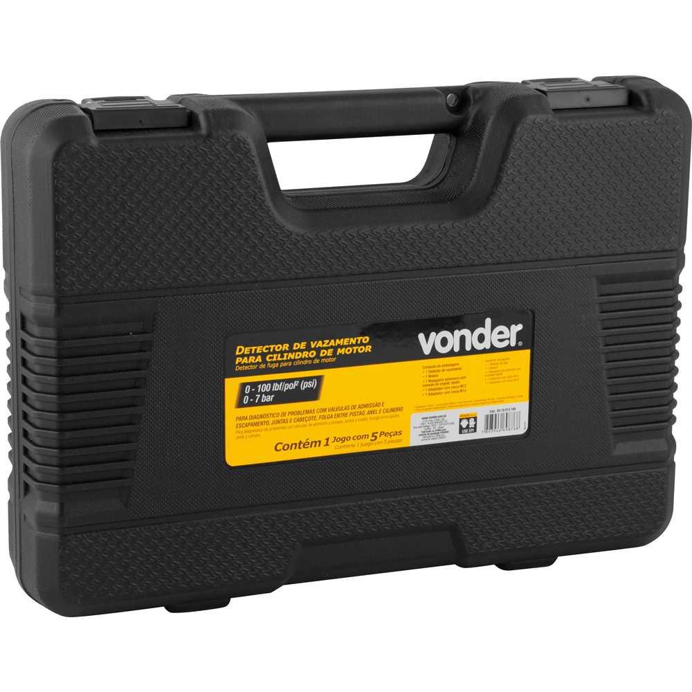 Detector de vazamento para cilindro de motor VONDER