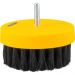 Escova rotativa para Furadeiras e Parafusadeira  80mm em nylon Vonder