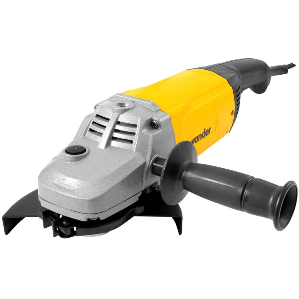 Esmerilhadeira Elétrica Angular 7" 2600W 220V EAV2600 Vonder Punho Auxiliar com 3 Posições