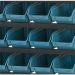 Estante metálica com gaveteiros modelo prático azul 25/3 VONDER