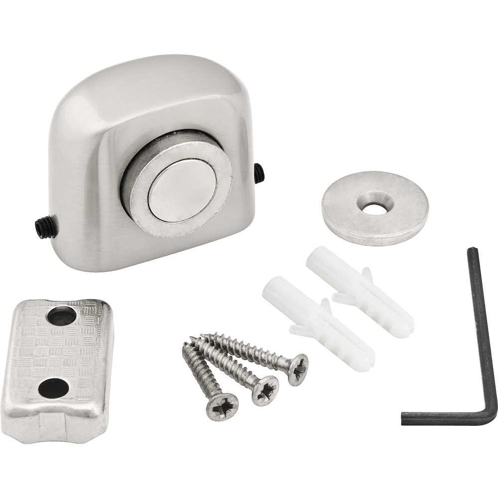Fixador de Porta Magnetico Fp 500 Alumínio Fixador de Porta