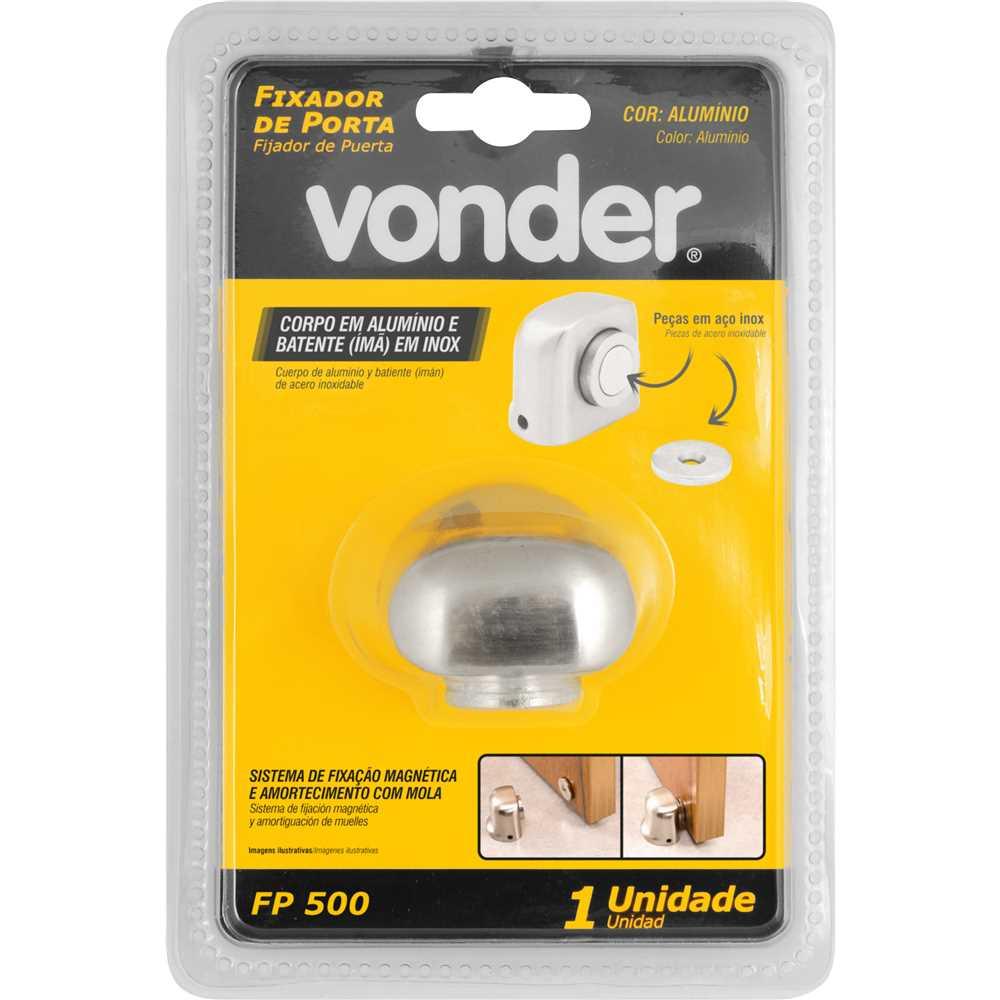 Fixador de Porta Magnetico Fp 500 Alumínio Fixador de Porta