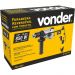 Furadeira Com Impacto FIV852 220v Vonder 850w 2 Velocidades Com Chave Mandril 1/2' Limitador E Punho Auxiliar