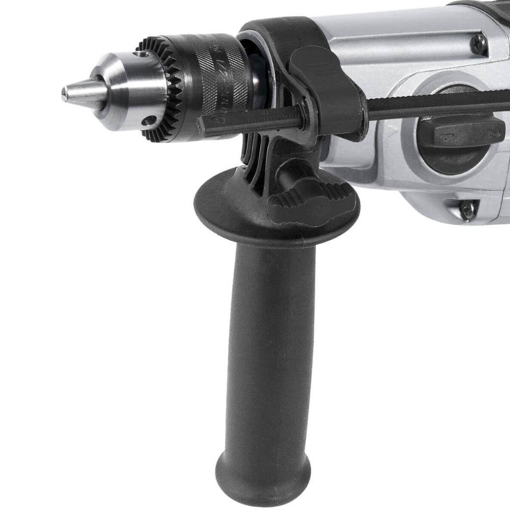 Furadeira Com Impacto FIV852 220v Vonder 850w 2 Velocidades Com Chave Mandril 1/2' Limitador E Punho Auxiliar