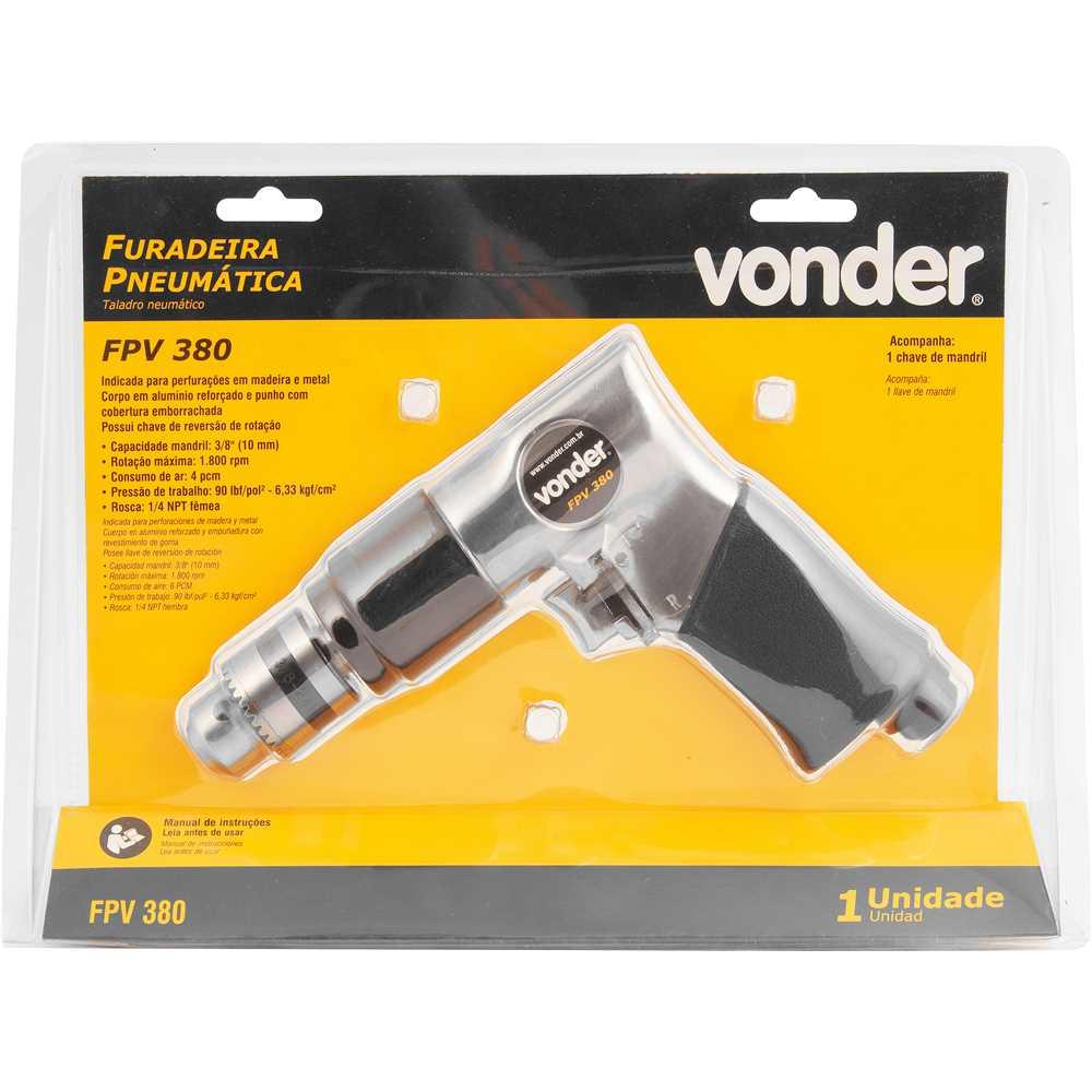 Furadeira pneumática 3/8" FPV 380 VONDER