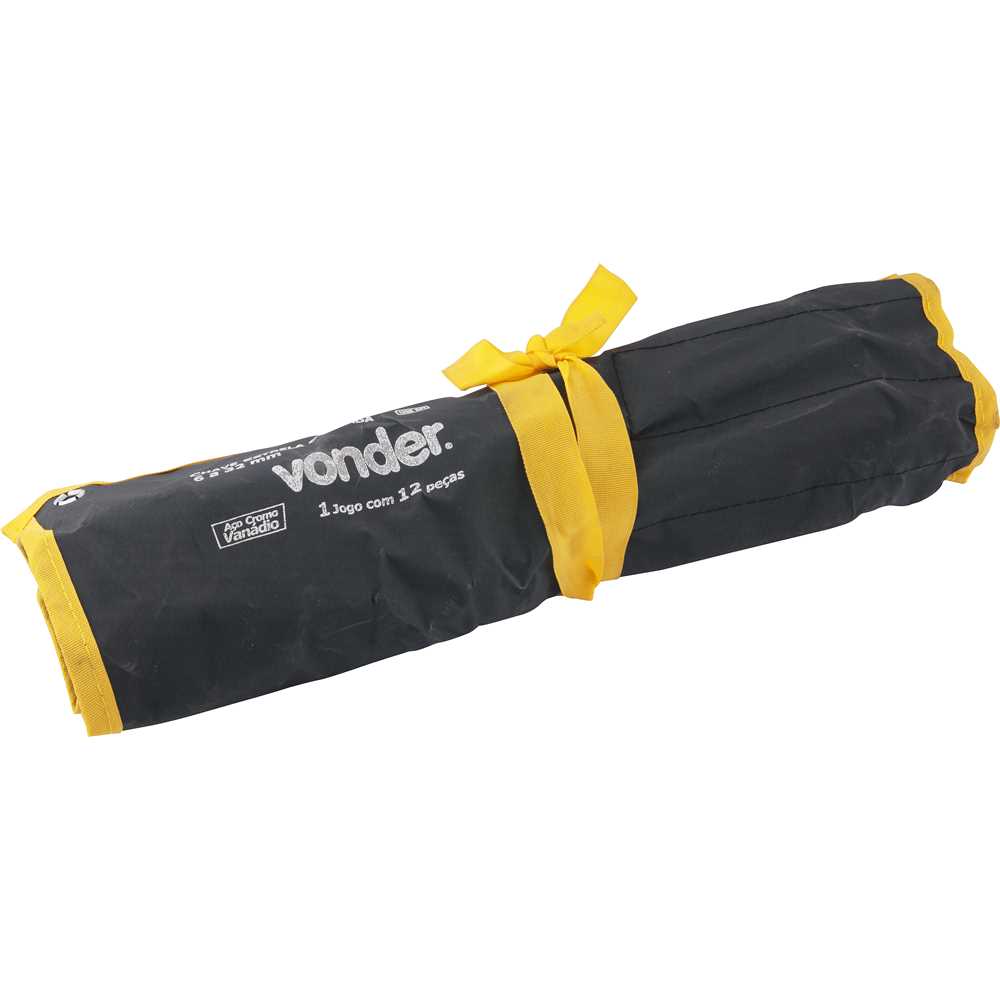 Jogo de chaves estrela 60 mm a 320 mm cromadas com 12 peças VONDER