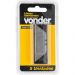 Lâmina trapezoidal para estilete 190 mm x 610 mm VONDER