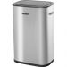 Lixeira Inox Retangular com Sensor de Abertura 55 Litros Cinza Vonder