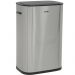 Lixeira Inox Retangular com Sensor de Abertura 55 Litros Cinza Vonder