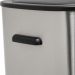 Lixeira Inox Retangular com Sensor de Abertura 55 Litros Cinza Vonder