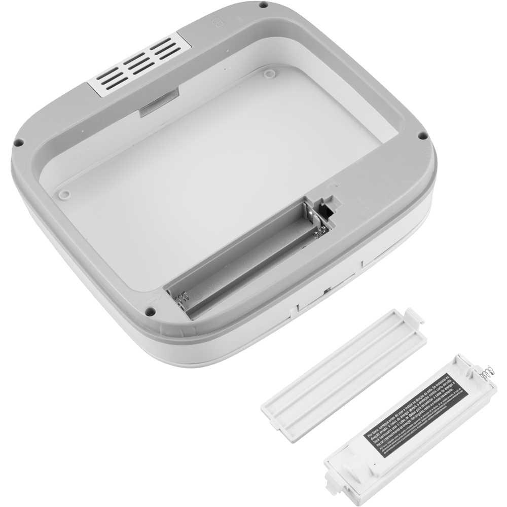 Lixeira Retangular 12l Branca C/sensor Vonder