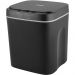Lixeira Retangular 12l Preta C/sensor Vonder