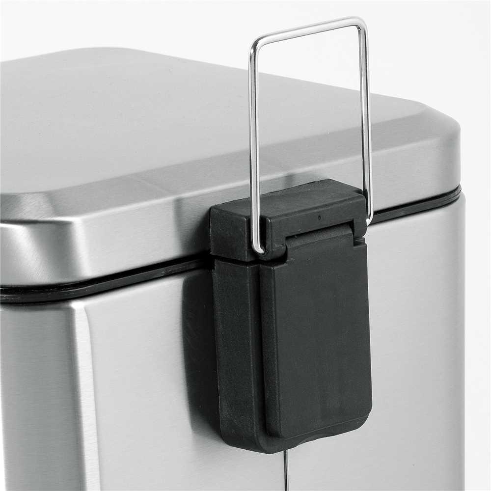 Lixeira Retangular 20l Inox Vonder