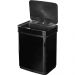 Lixeira Retangular 50l Preta C/sensor Vonder
