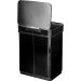 Lixeira Retangular 50l Preta C/sensor Vonder