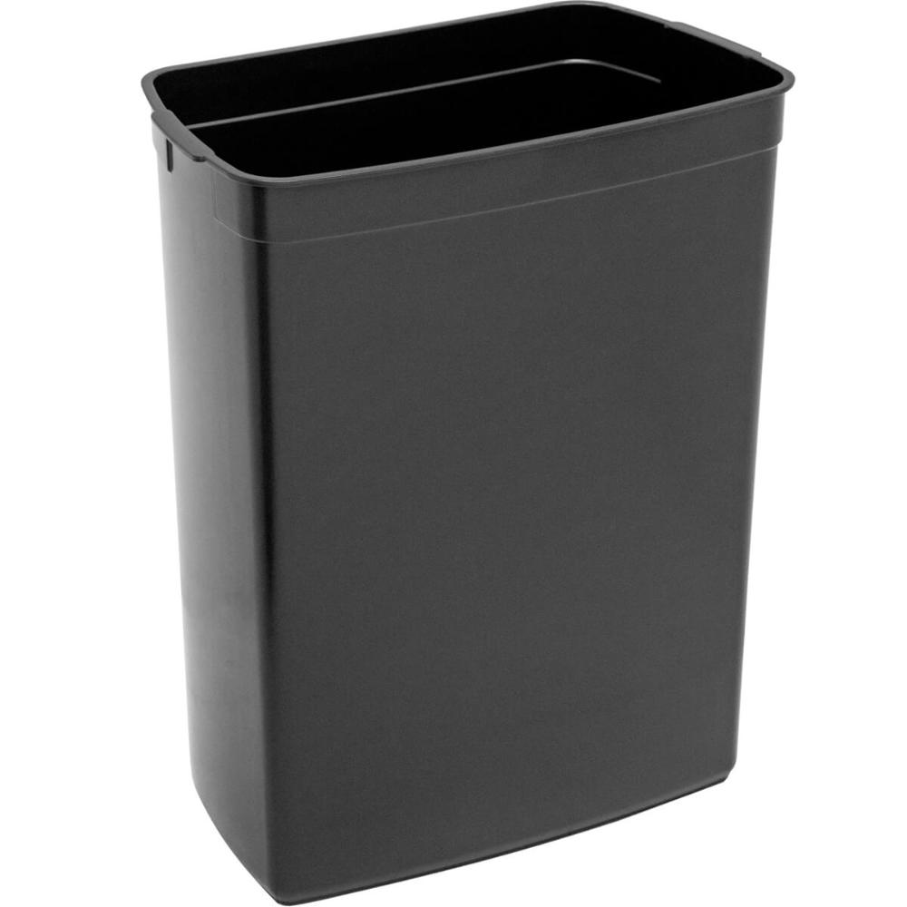 Lixeira Retangular de 50 Litros Inox Vonder Cinza com Pedal Balde Interno