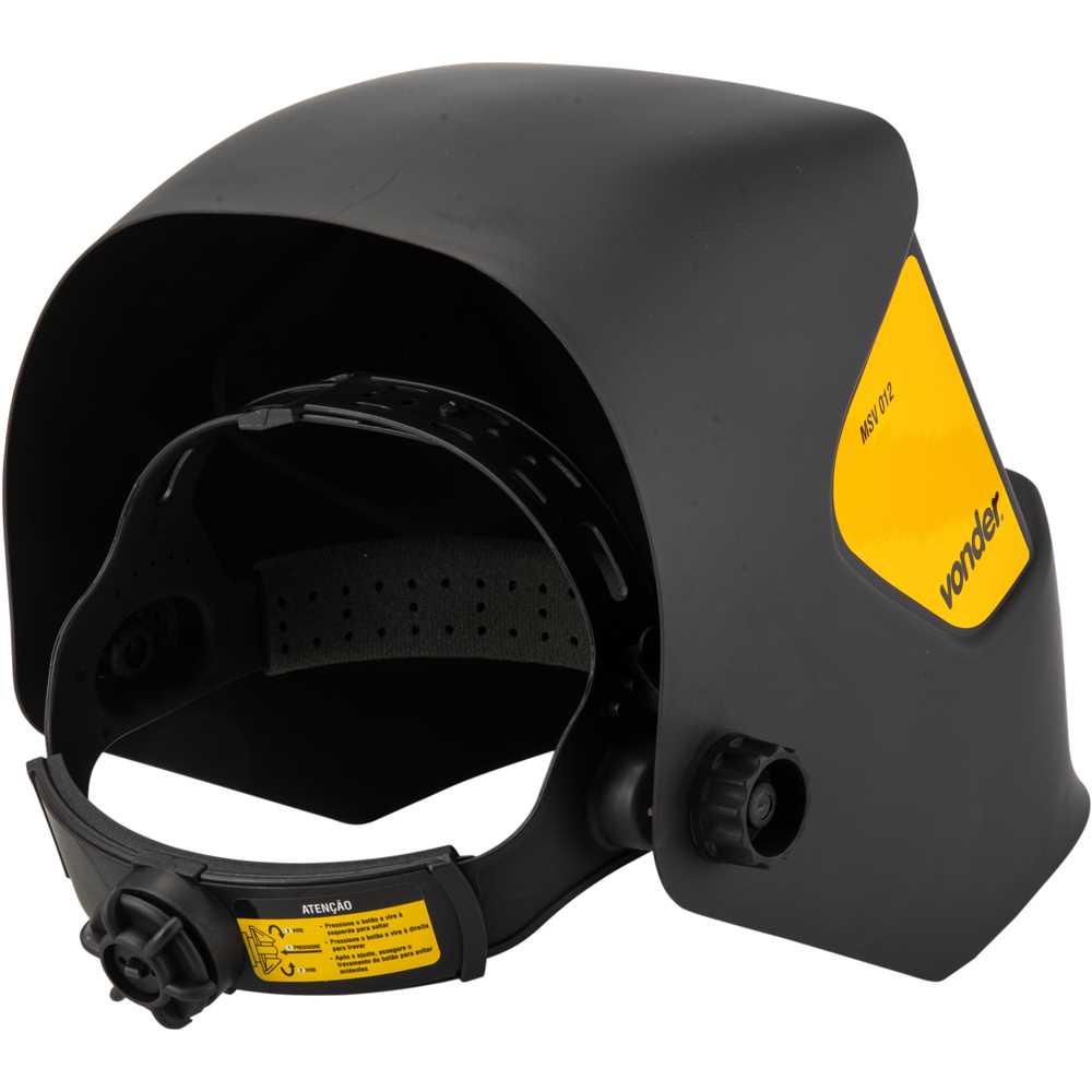 Máscara para solda com escurecimento automático tonalidade 12 MSV 012 VONDER