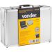 Maleta para ferramentas profissional 455 mm x 330 mm x 152 mm prata MFV 455 VONDER