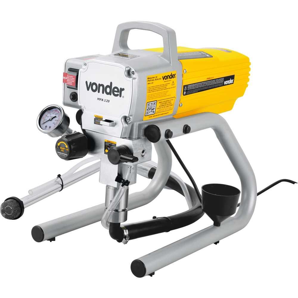 Maquina de Pintura Sistema Airless Mpa120 1,2hp 900w 220v Vonder