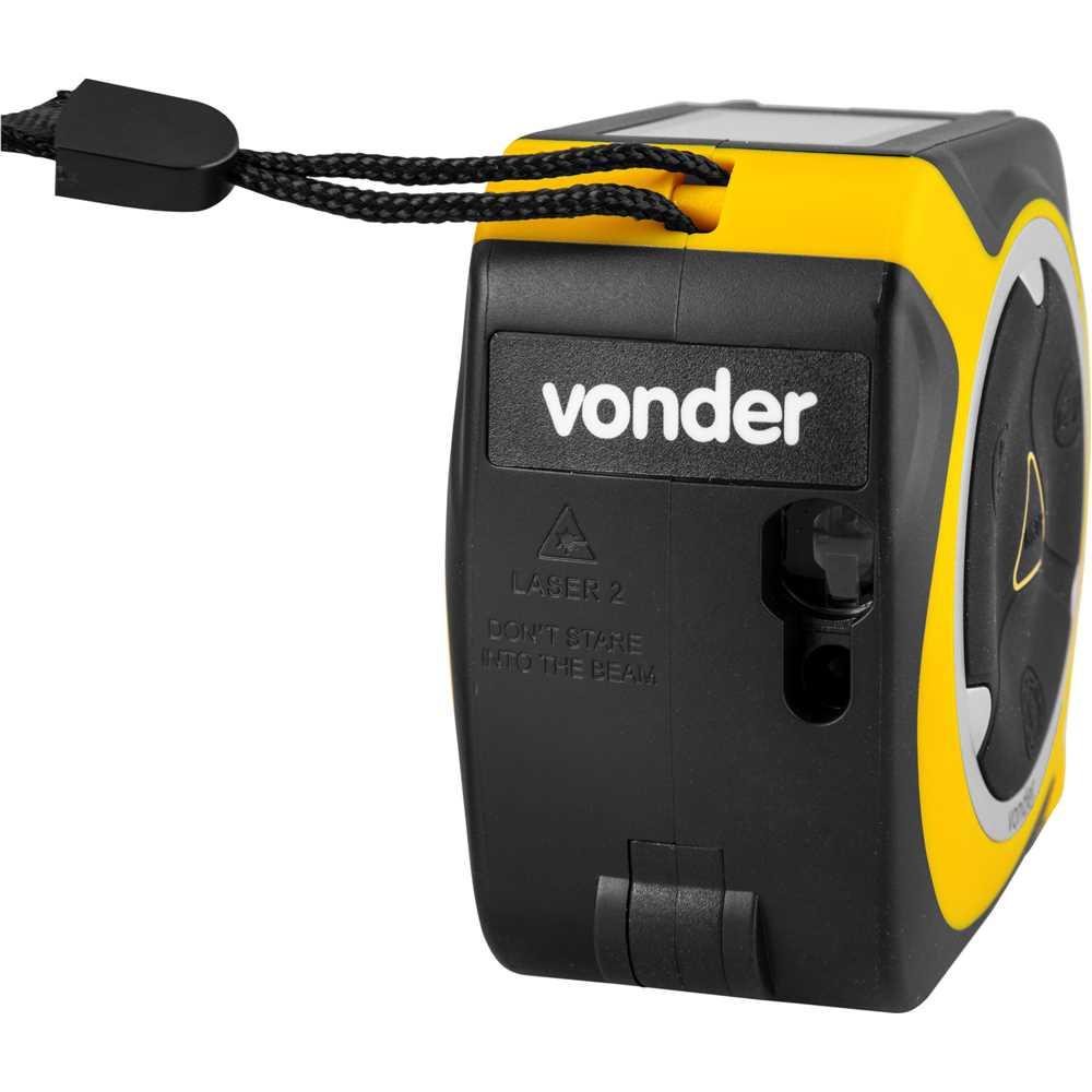 Medidor Dist Laser 40m/trena 5mx19mm Vonder
