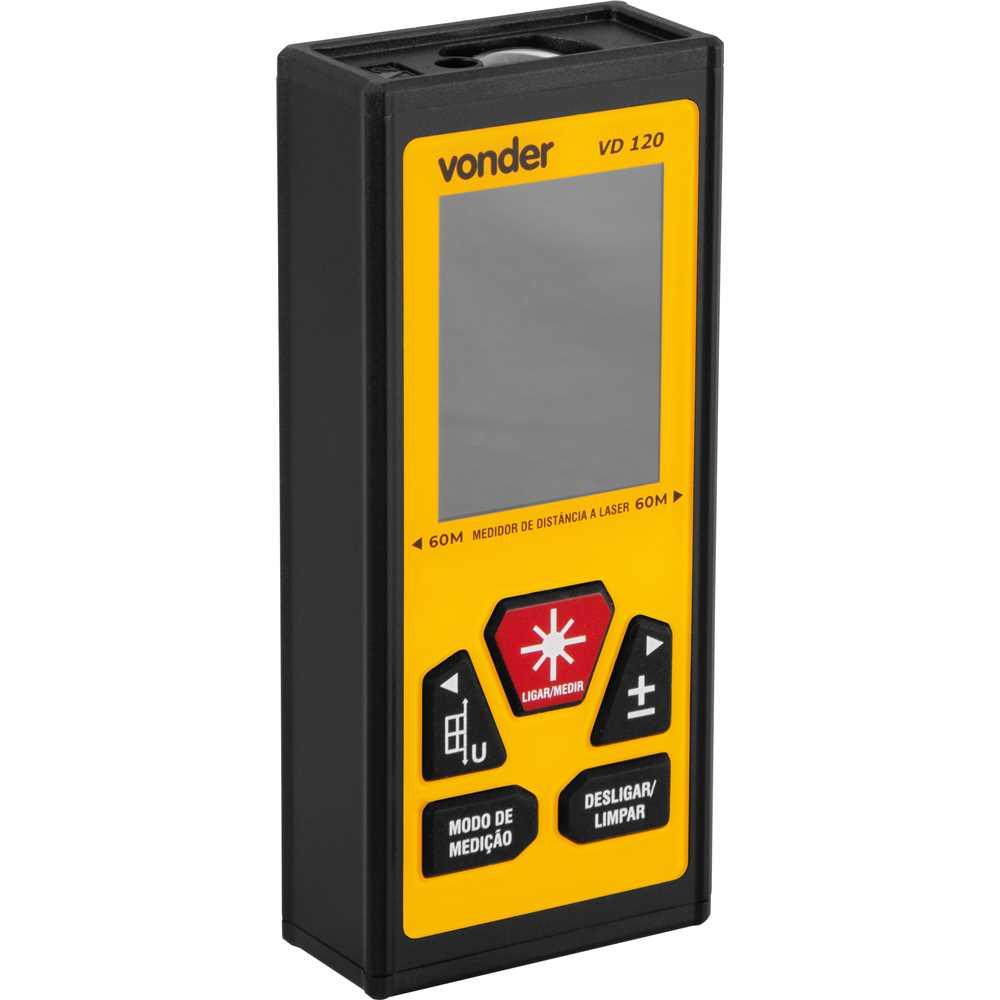 Medidor Dist Laser Bilat 120m Vd120 Vonder