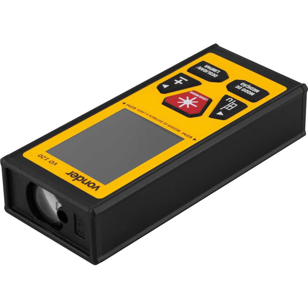 Medidor Dist Laser Bilat 120m Vd120 Vonder