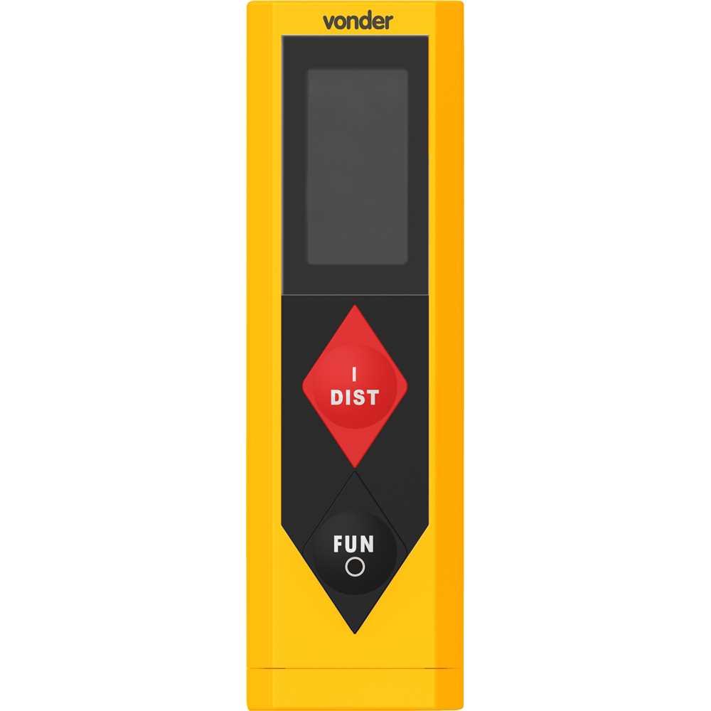 Medidor Distancia Laser 30m Compacto Vonder