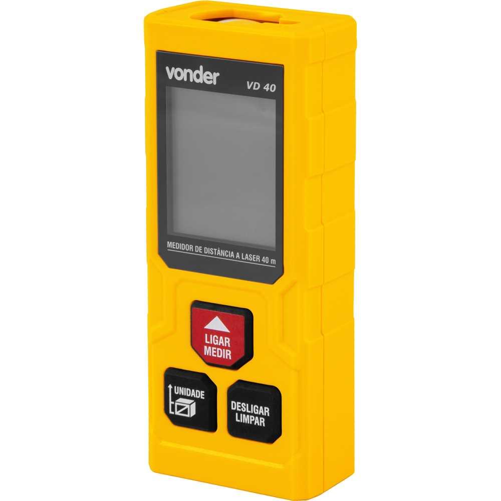 Medidor Distancia Laser 40m Vd40 Vonder