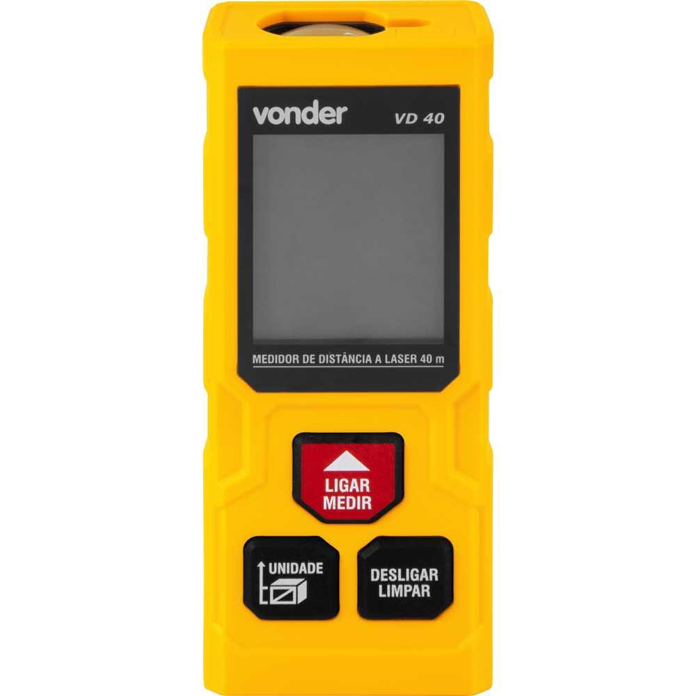 Medidor Distancia Laser 40m Vd40 Vonder
