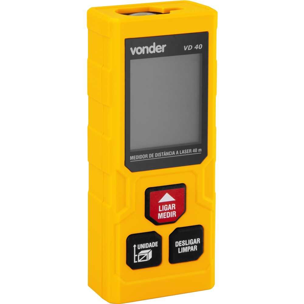 Medidor Distancia Laser 40m Vd40 Vonder