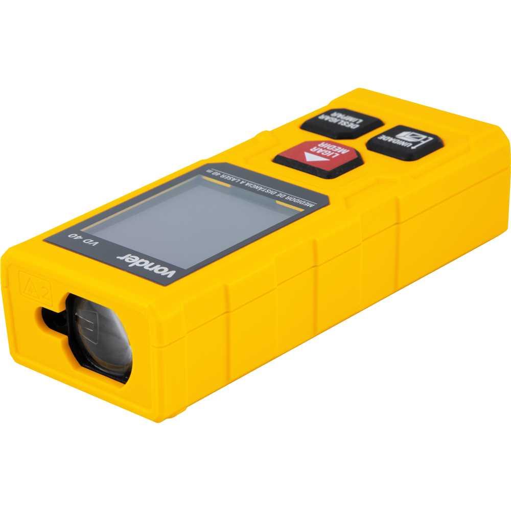 Medidor Distancia Laser 40m Vd40 Vonder