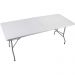 Mesa Plast Dobr Retangular 180cm Branca