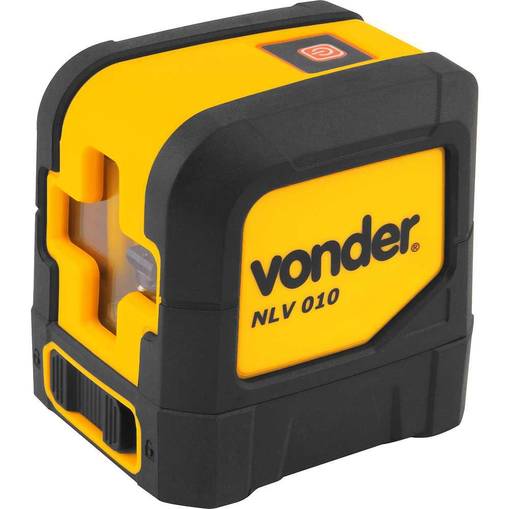 Nível a Laser 2 Linhas com Alcance de 10 Metros NLV010 Vonde