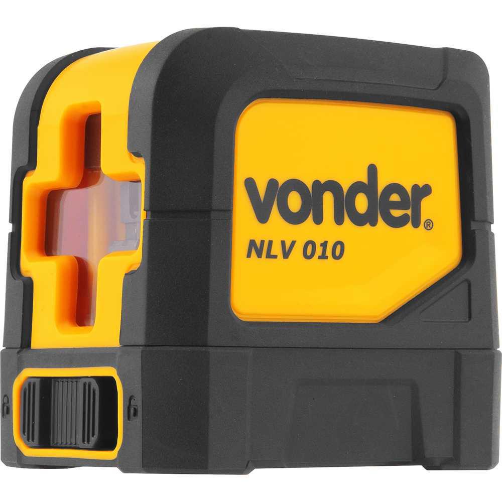 Nível a Laser 2 Linhas com Alcance de 10 Metros NLV010 Vonde
