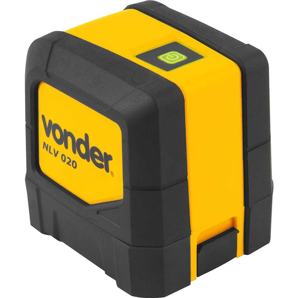 Nível a Laser 2 Linhas com Alcance de 20 Metros NLV020 Vonder com Suporte Magnético