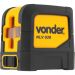 Nível a Laser 2 Linhas com Alcance de 20 Metros NLV020 Vonder com Suporte Magnético
