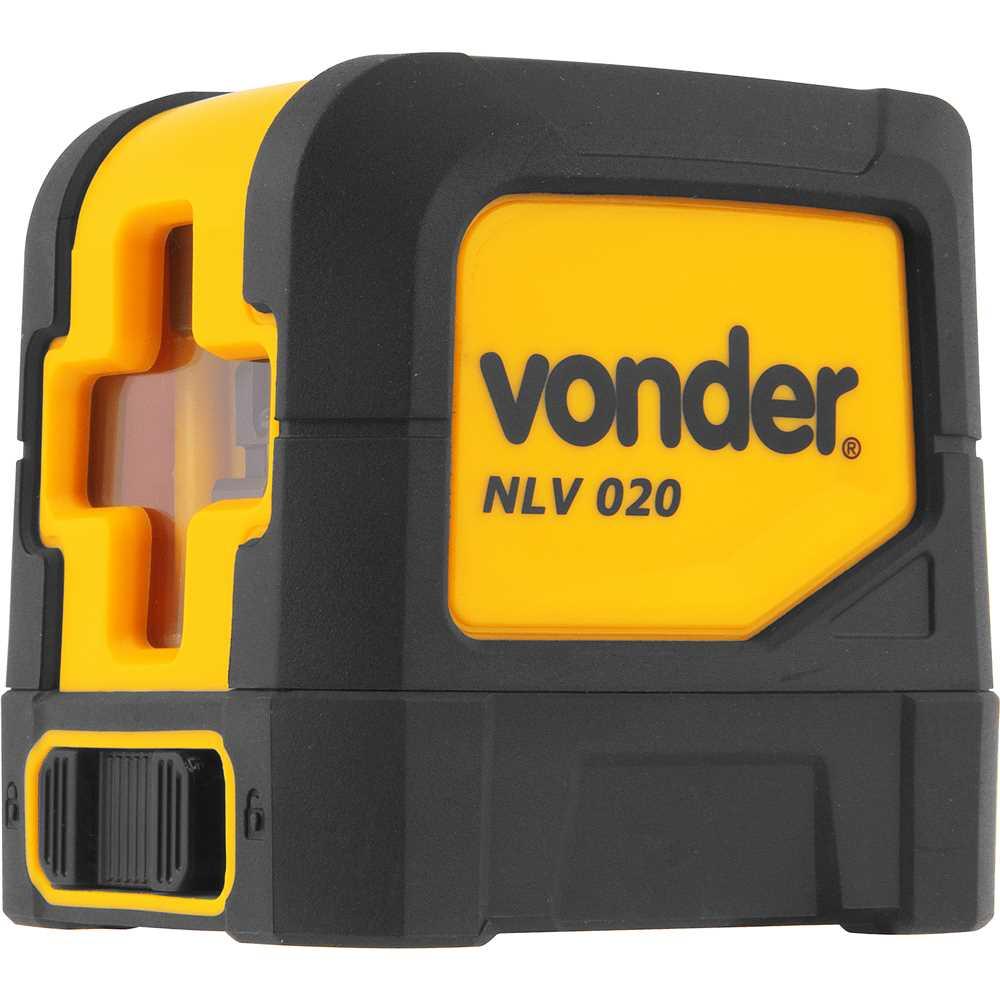 Nível a Laser 2 Linhas com Alcance de 20 Metros NLV020 Vonder com Suporte Magnético