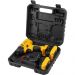 Parafusadeira a bateria com impacto 12 V fonte bivolt automático PBV 012I VONDER
