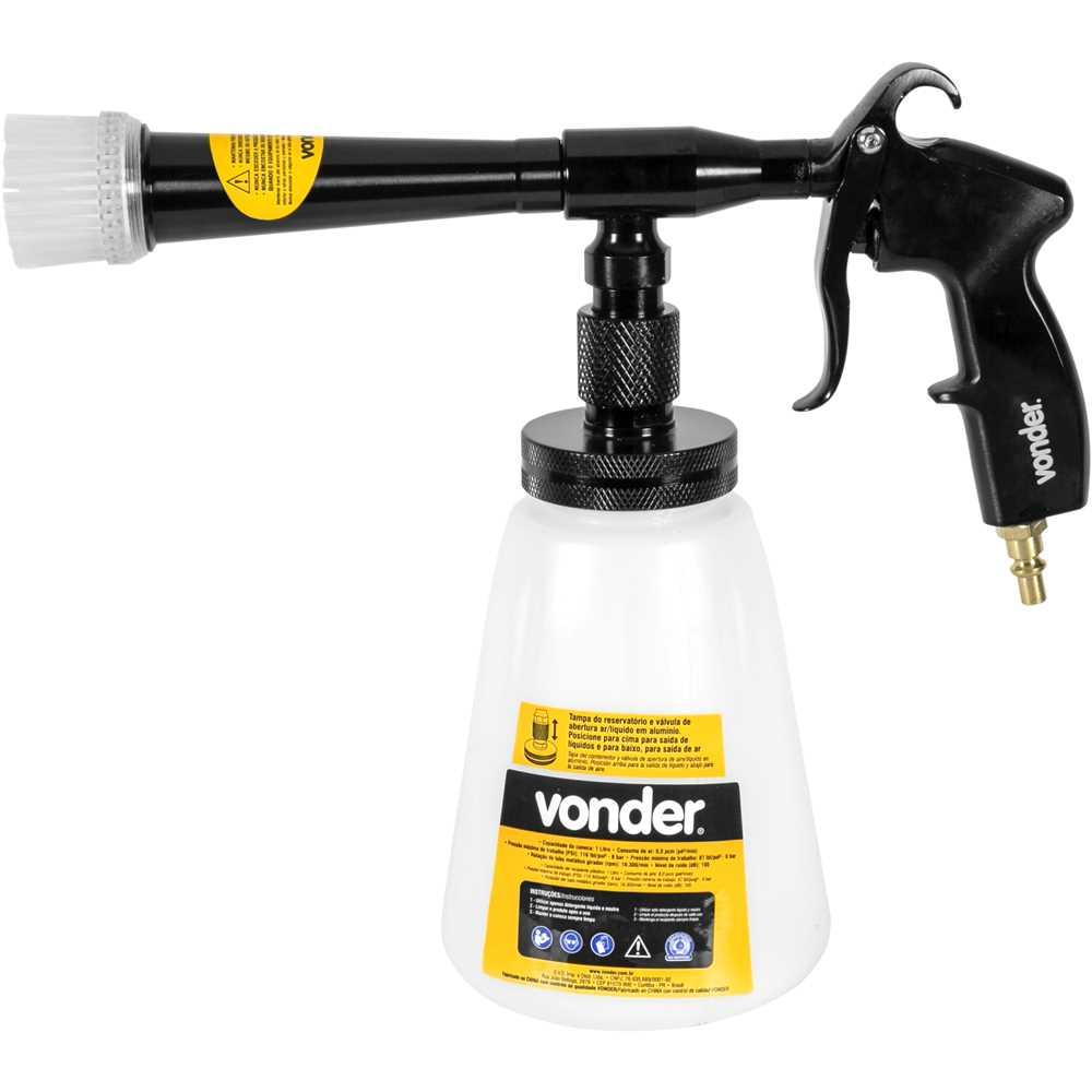 Pistola tornador para limpeza com rolamento VONDER