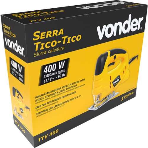 Serra tico-tico TTV 400 127 V~ VONDER