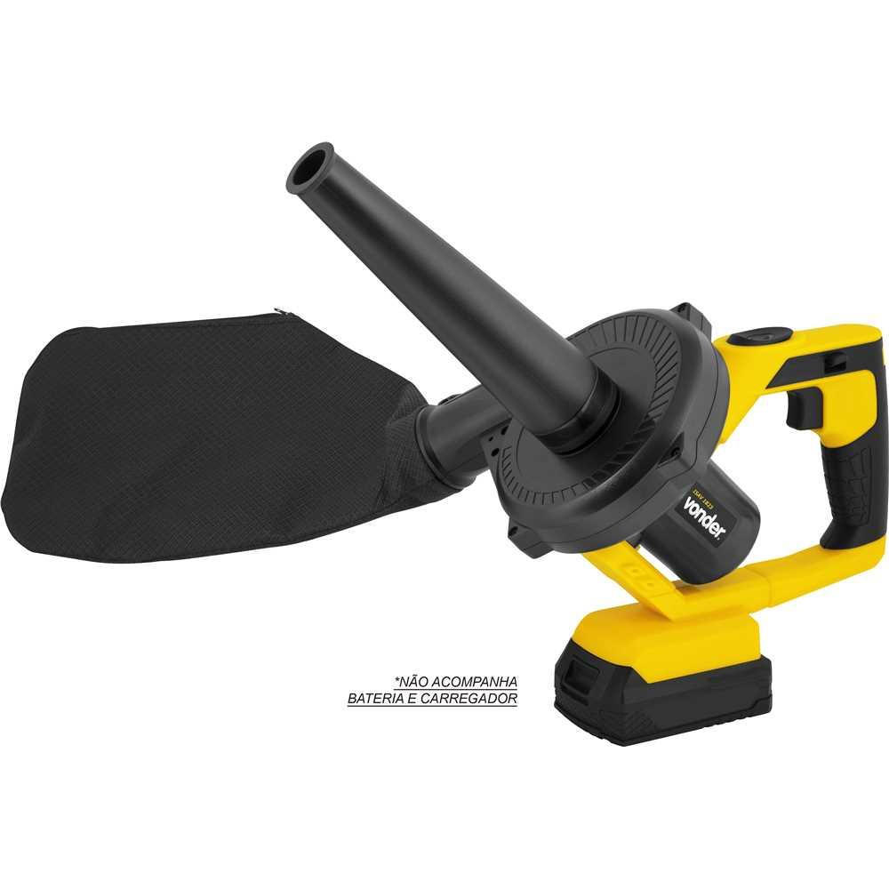 Soprador/aspirador bateria intercambiável de 18 V sem bateria e sem carregador ISAV 1823 VONDER