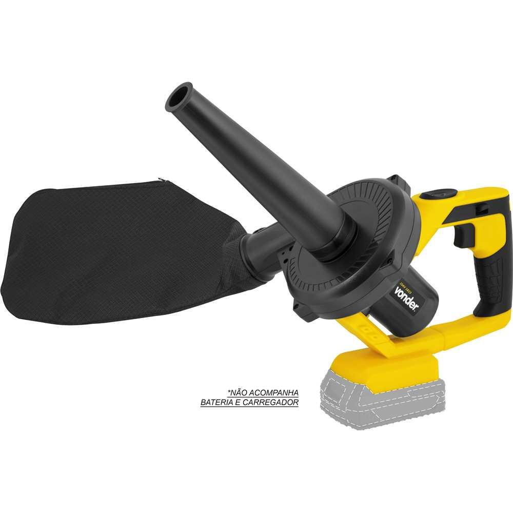 Soprador/aspirador bateria intercambiável de 18 V sem bateria e sem carregador ISAV 1823 VONDER