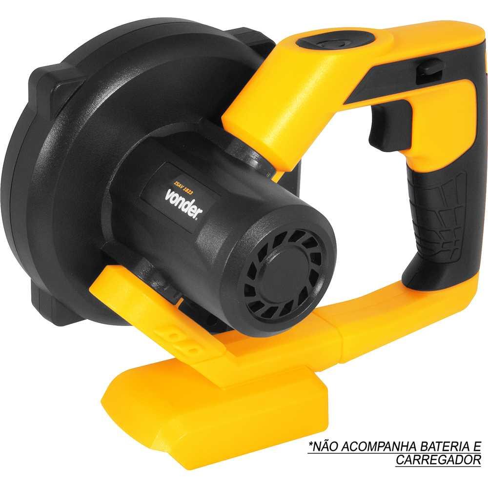 Soprador/aspirador bateria intercambiável de 18 V sem bateria e sem carregador ISAV 1823 VONDER