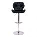 Banqueta Slim Confort Com Regulagem de altura Preta