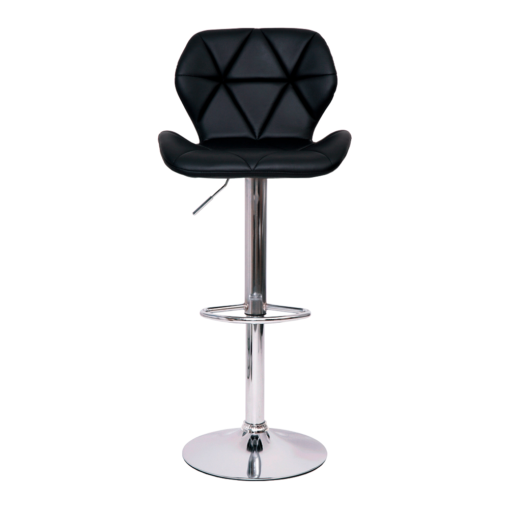 Banqueta Slim Confort Com Regulagem de altura Preta