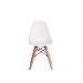 Cadeira Eiffel Eames KIDS Branca Base Madeira Infantil Criança