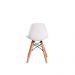 Cadeira Eiffel Eames KIDS Branca Base Madeira Infantil Criança