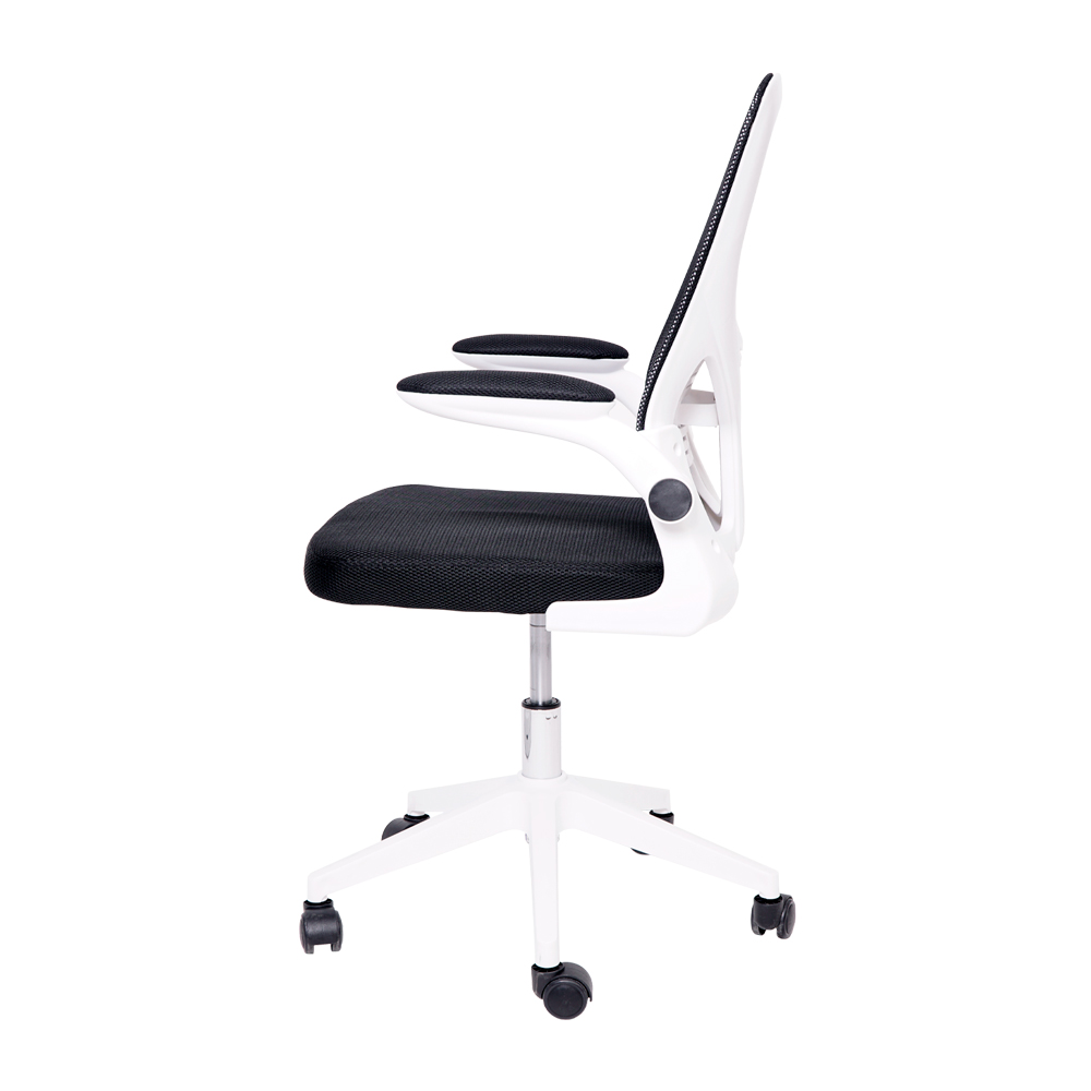 Cadeira Escritório Basic Diretor Tela Mesh Branca Giratória Altura Ajustável - WAW Design