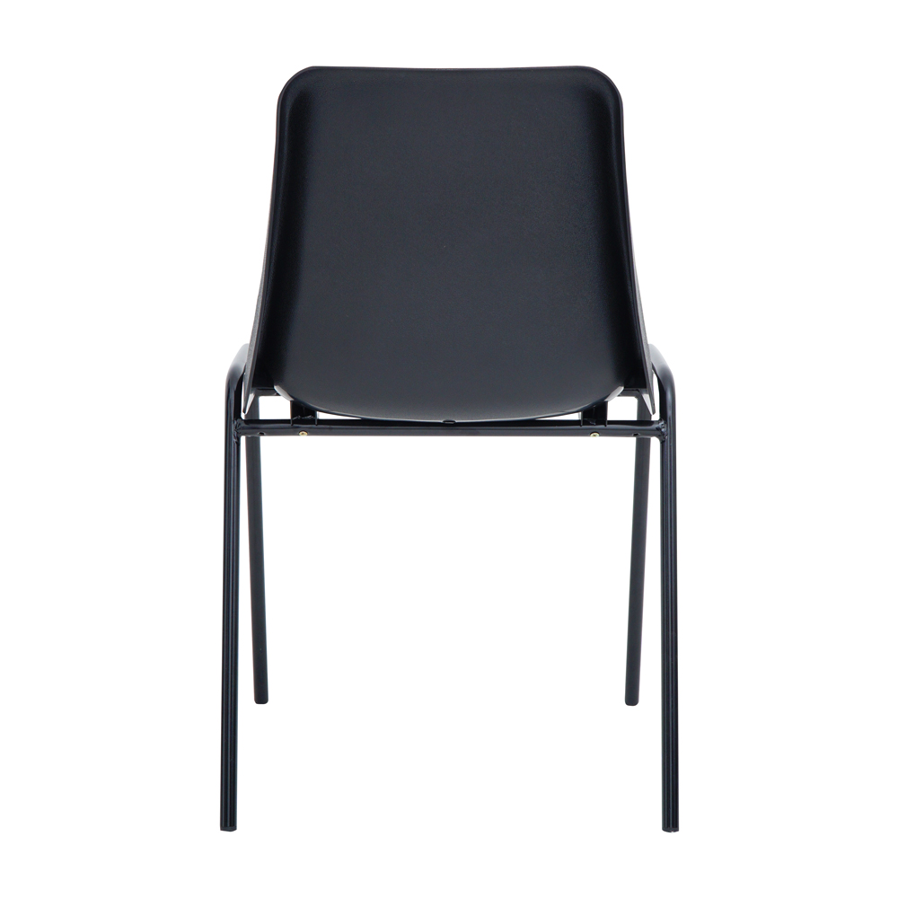 Cadeira Polipropileno Easy Miami Preta WAW Design